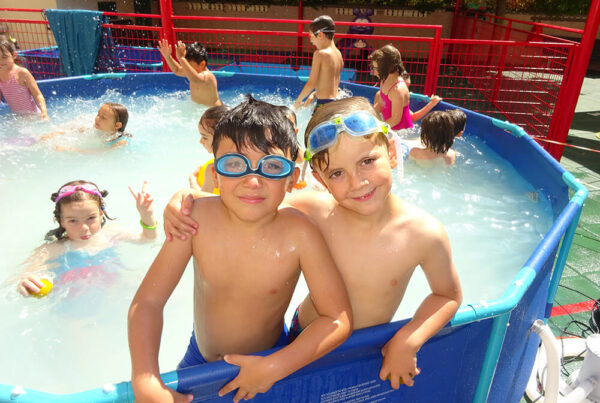 natacion en niños
